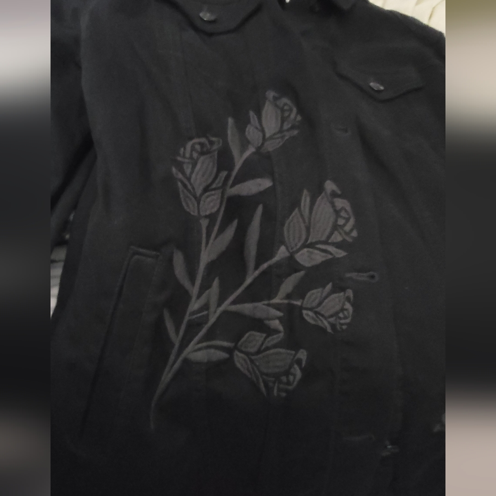 Lularoe soft jacket black XL
